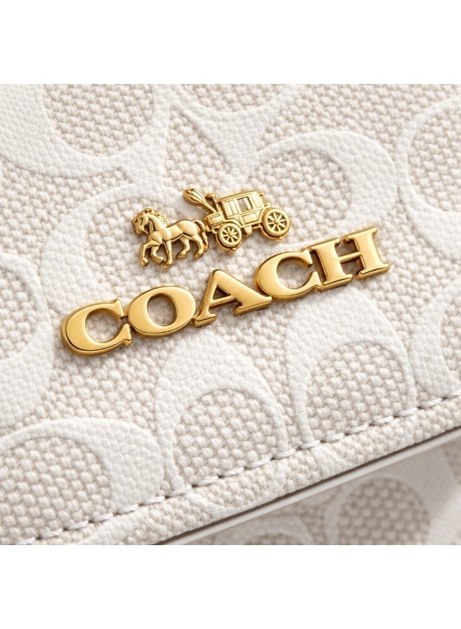 coachoutlet Coach Off - white Leather Tote Handbag for Women – Elegant Everyday Shoulder Bag - Image 4